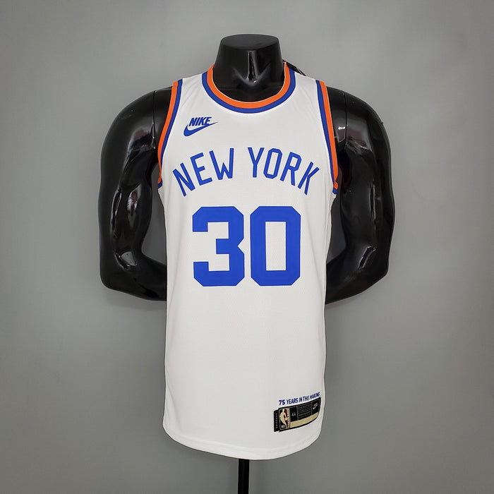 Maillot RANDLE#30 75th Anniversaire Knicks Blanc NBA