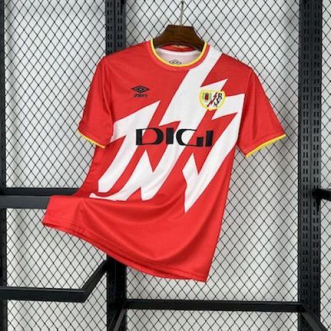 Maillot Rayo Vallecano 2025/26 主场