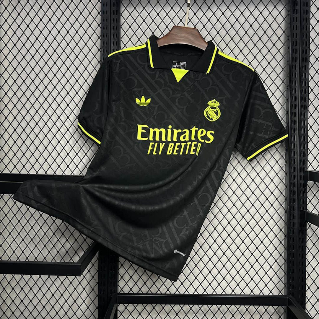 Maillot Real Madrid 2024/25 X Noir AND NEON UNIQUE