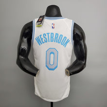 Maillot Rétro 2021 Westbrook#0 Lakers Blanc NBA