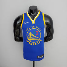 Maillot Rétro 75th Anniversaire Golden State Warriors CURRY#30 Mexique Bleu NBA