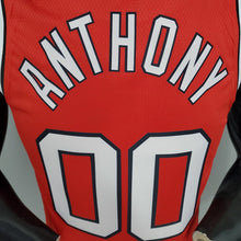 Maillot Rétro ANTHONY#00 Trail Blazers Rouge NBA