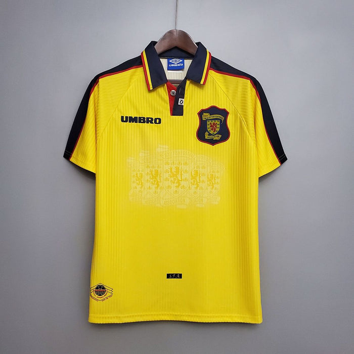 Maillot Rétro Écosse 96/98 Jaune