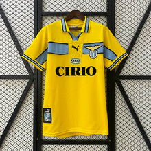 Maillot Rétro shirt Lazio 98/99 Jaune