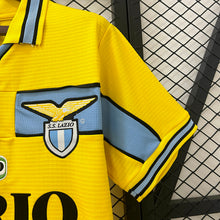Maillot Rétro shirt Lazio 98/99 Jaune