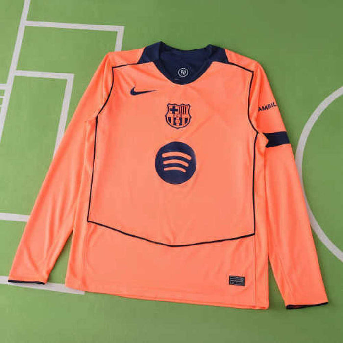 Maillot Third Manches Longues 2526 Saison FC Barcelona / Barça d Fan version