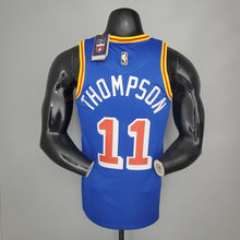 Maillot THOMPSON#11 75th Anniversaire Warriors Bleu NBA