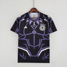 Maillot Version Joueur 2022 Allemagne Noir Bleu
