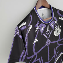 Maillot Version Joueur 2022 Allemagne Noir Bleu