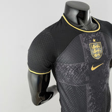 Maillot Version Joueur 2022 Angleterre Noir