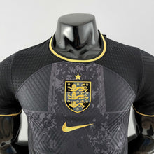 Maillot Version Joueur 2022 Angleterre Noir