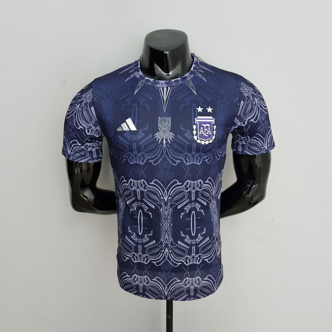 Maillot Version Joueur 2022 Argentine Bleu