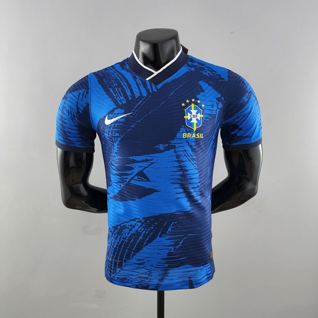 Maillot Version Joueur 2022 Brésil Classic Bleu