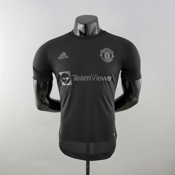 Maillot Version Joueur 21 / 22 M U Peter Pavel co branded Noir