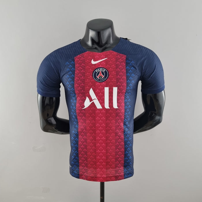 Maillot Version Joueur 22/23 PSG joint version Rouge and Bleu