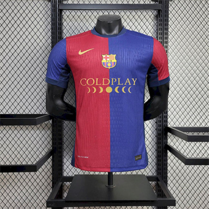 Maillot Version Joueur Barcelona 2024/25 Local Sponsor Coldplay