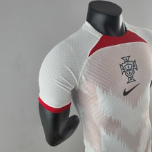 Maillot Version Joueur Édition Spéciale 2022 Portugal Édition Blanc