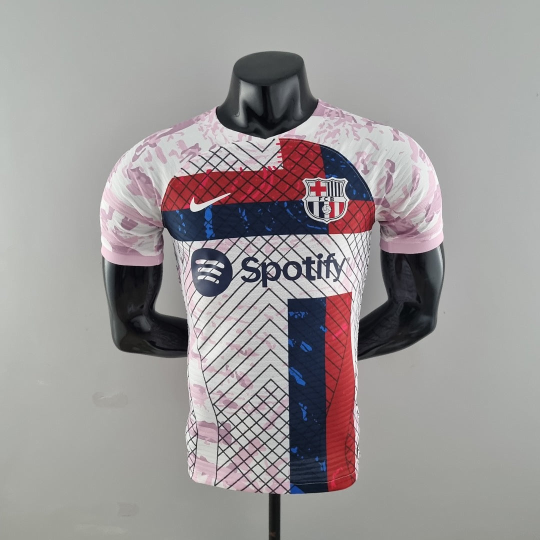 Maillot Version Joueur Édition Spéciale 22/23 Barcelona Édition Rose Camo