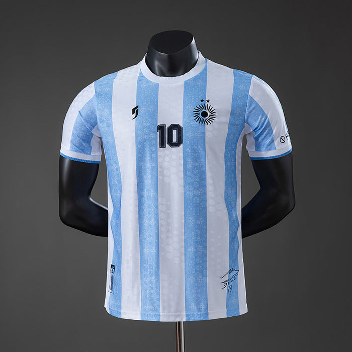 Maillot Version Joueur Édition Spéciale Argentine Maradona #10 Édition