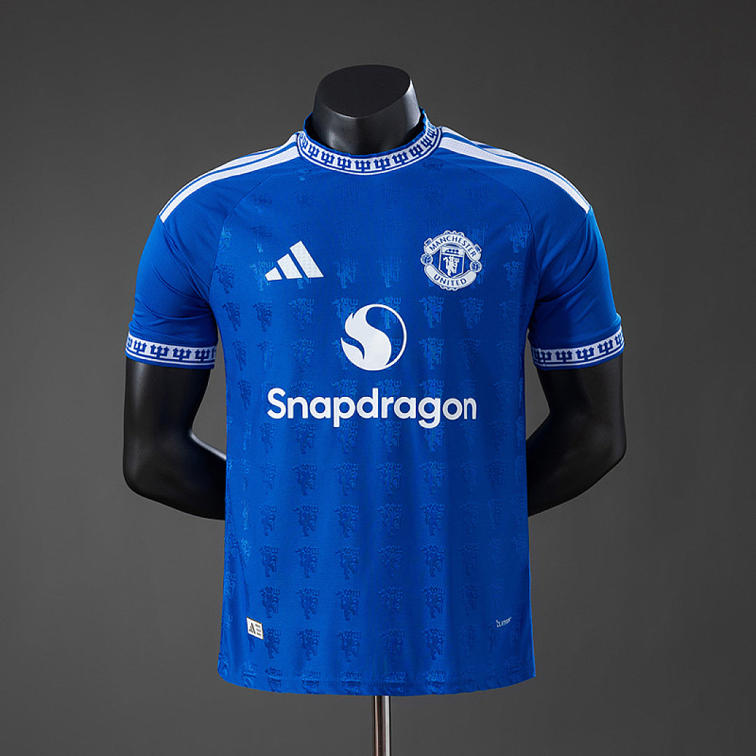 Maillot Version Joueur Édition Spéciale M U 26/27 Édition Bleu