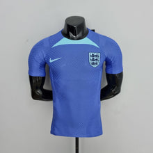 Maillot Version Joueur Entraînement 2022 Angleterre suit Bleu