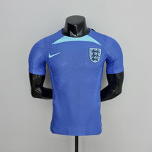 Maillot Version Joueur Entraînement 2022 Angleterre Suit Bleu