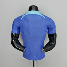 Maillot Version Joueur Entraînement 2022 Angleterre Suit Bleu