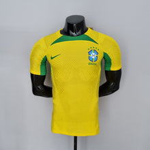 Maillot Version Joueur Entraînement 2022 Brésil Suit Jaune