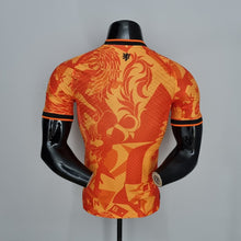 Maillot Version Joueur Entraînement 2022 Pays Bas Suit Orange