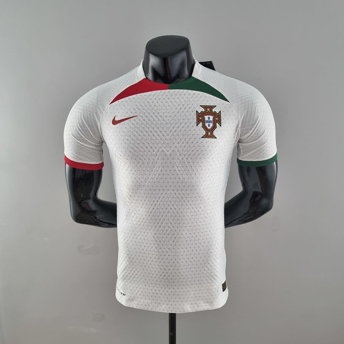 Maillot Version Joueur Entraînement 2022 Portugal Suit Blanc