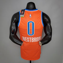 Maillot WESTBROOK#0 Thunder Jordan Orange NBA