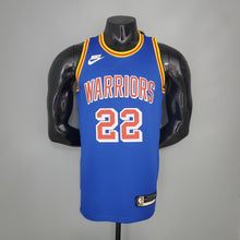 Maillot WIGGINS#22 75th Anniversaire Warriors Bleu NBA