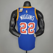 Maillot WIGGINS#22 75th Anniversaire Warriors Bleu NBA