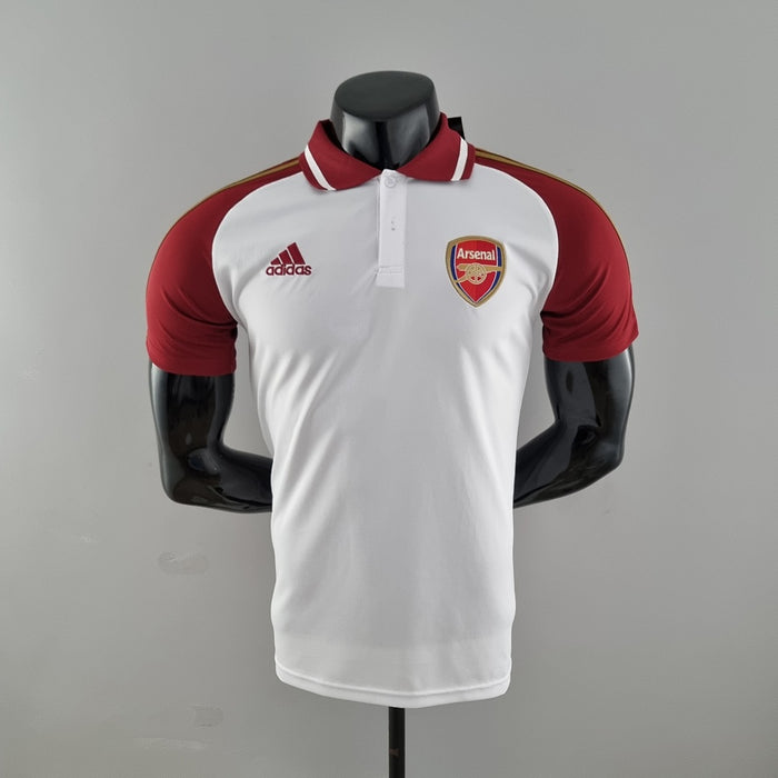 Polo 21/22 Arsenal Rouge and Blanc