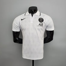 Polo 21/22 PSG Blanc Pattern