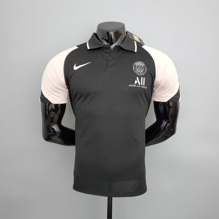 Polo 21/22 PSG Noir Powder