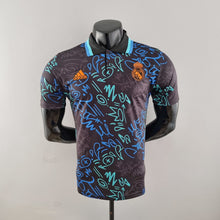 Polo 21/22 Real Madrid Noir Graffiti