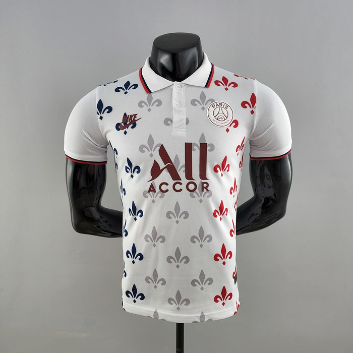 Polo 22/23 PSG Co branded version Blanc