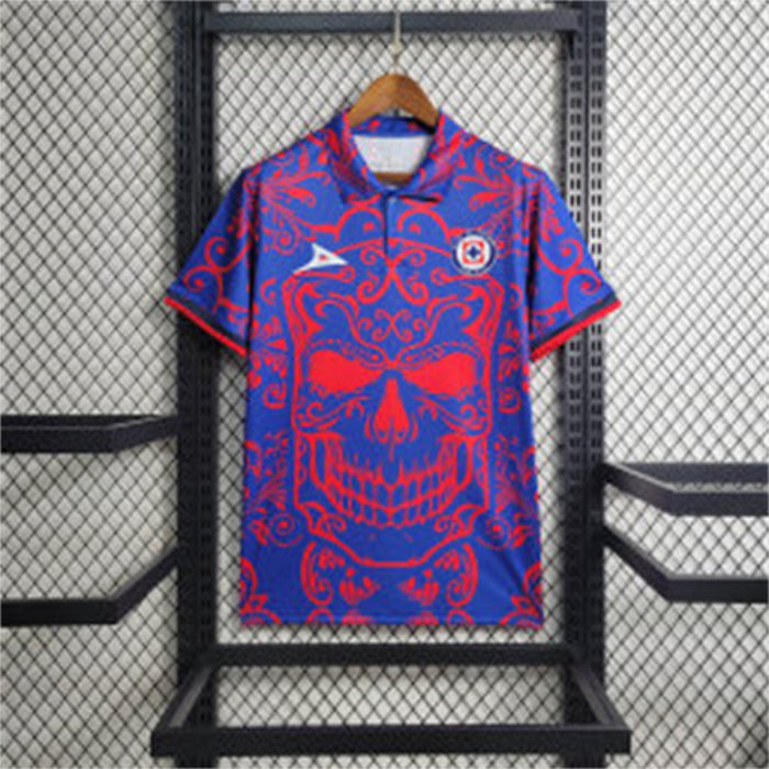 Polo Édition Spéciale 23 24 Bleu Cross Violet Rouge Édition