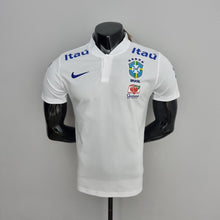 Polo Low Neck Brésil Blanc