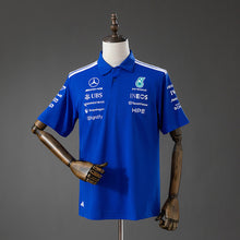 Polo Mercedes AMG Team 2026 F1 Racing Suit Bleu