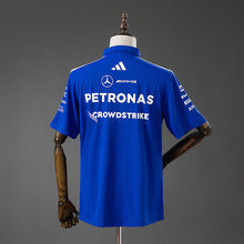 Polo Mercedes AMG Team 2026 F1 Racing Suit Bleu