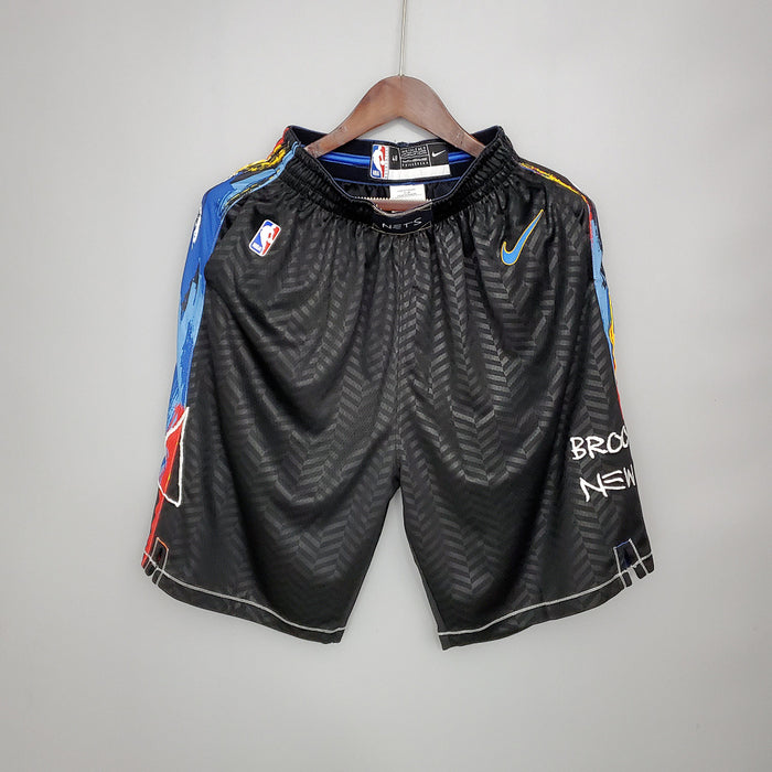 Short Brooklyn Nets NBA City Édition Noir