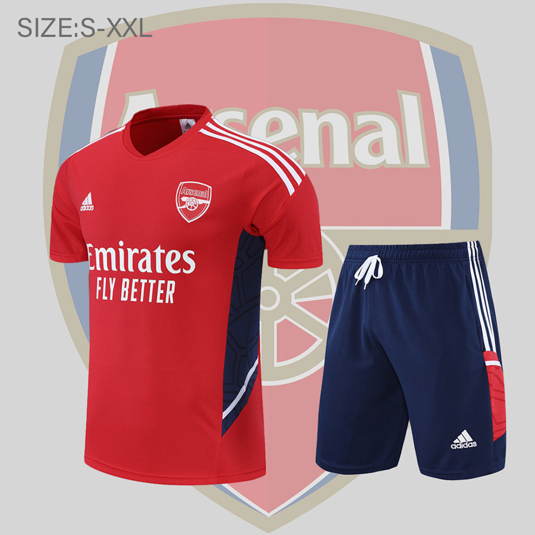 Short Entraînement 22/23 Arsenal Suit Sleeve Kit Rouge