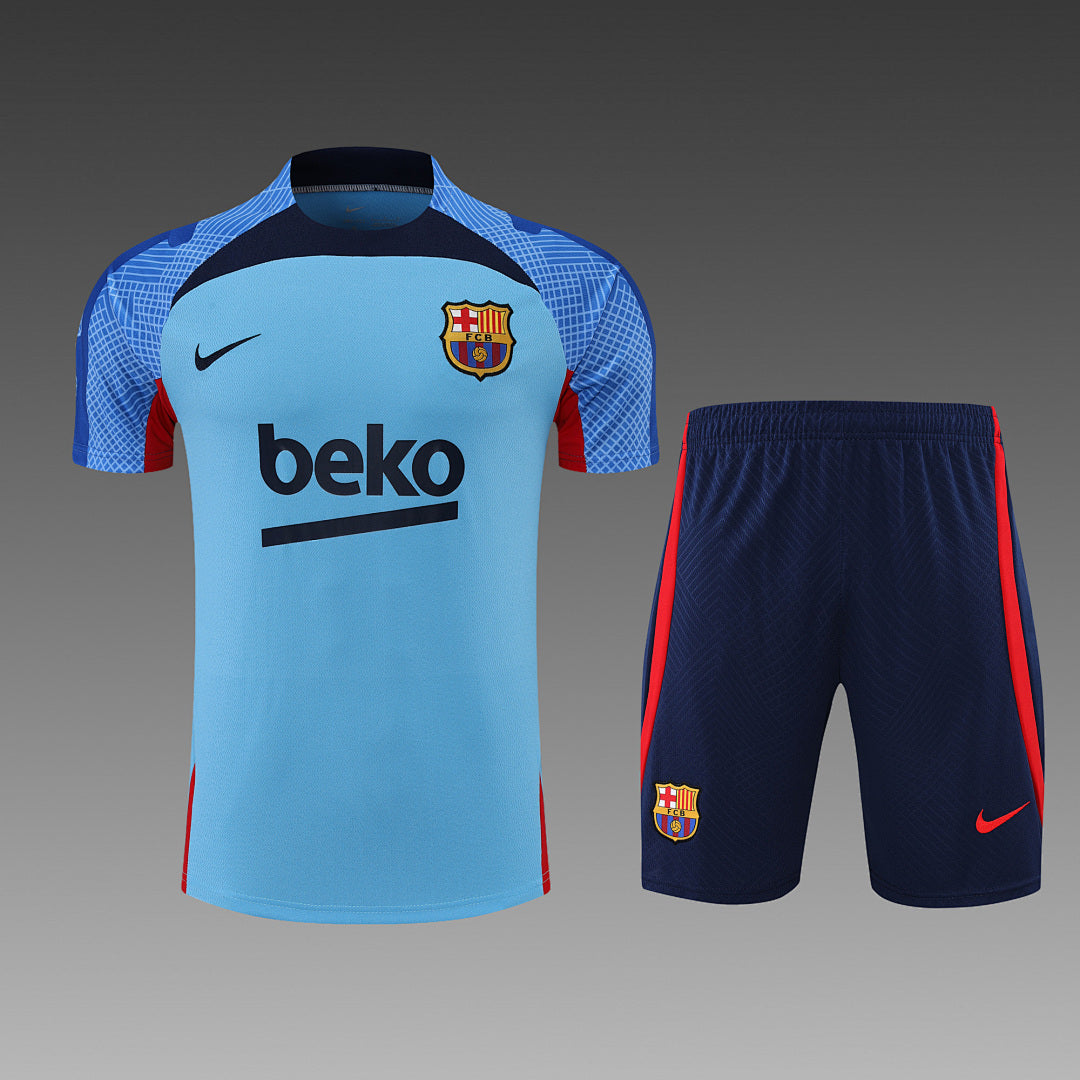 Short Entraînement 22/23 Barcelona suit sleeve kit Bleu