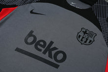 Short Entraînement 22/23 Barcelona Suit Sleeve Kit Noir Gris