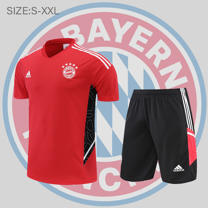 Short Entraînement 22/23 Bayern Munich Suit Sleeve Kit Rouge