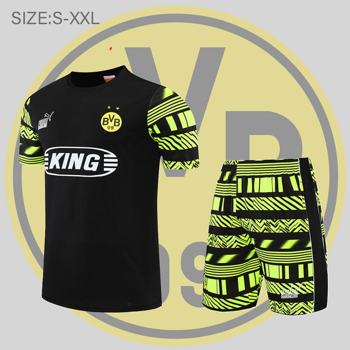 Short Entraînement 22/23 Borussia Dortmund Suit Sleeve Kit Noir