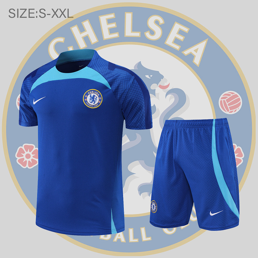 Short Entraînement 22/23 Chelsea Sleeve Kit Bleu