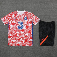Short Entraînement 22/23 Chelsea Suit Sleeve Kit Rouge and Blanc
